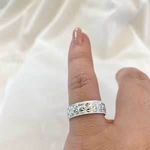 Sterling Silver Diamond Cut Sparkle Ring Jewelry